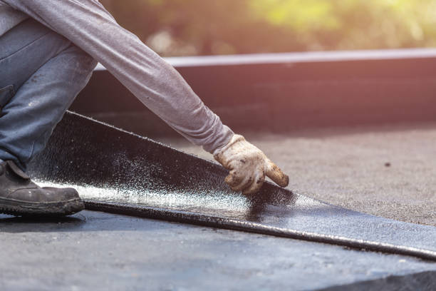Professional Crawl Space Encapsulation technician working in Iola, WI